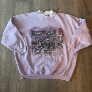 Vintage Christmas crewneck sweater